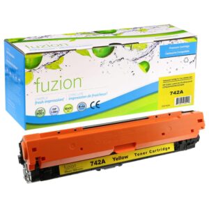 HP CE742A Remanufactured Toner – Yellow